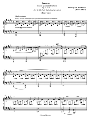 Beethoven Moonlight Sonata 1st movement