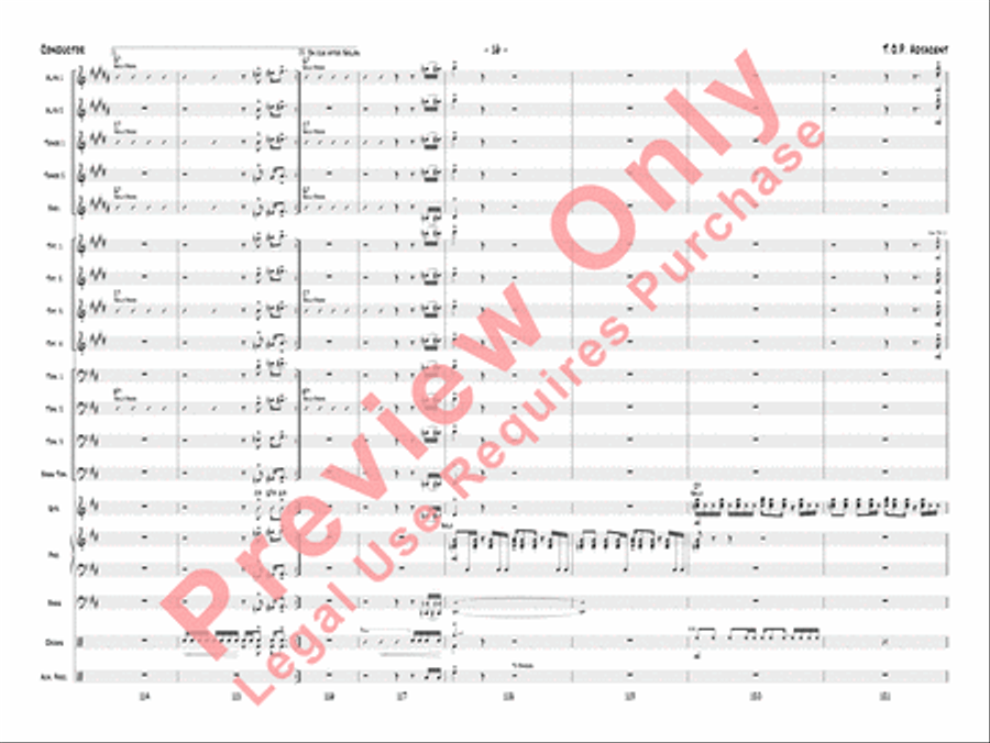 T.O.P. Adjacent Jazz Ensemble scores gallery preview page 19