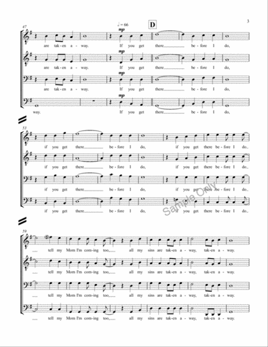Mornin Train Mornin Train TTBB scores gallery preview page 4