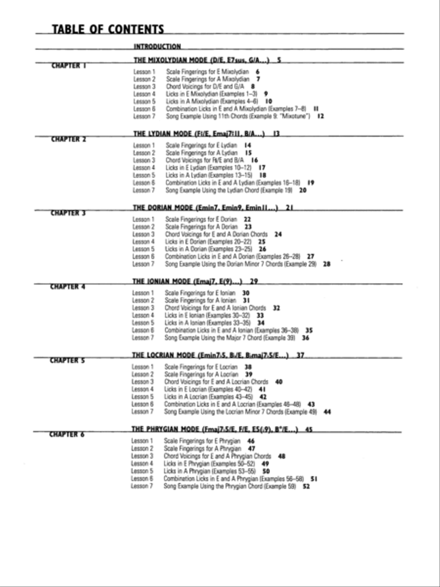 Frank Gambale -- Improvisation Made Easy Electric Guitar scores gallery preview page 2