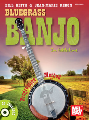 Book cover for Bluegrass Banjo In Tablature: Progressive Method