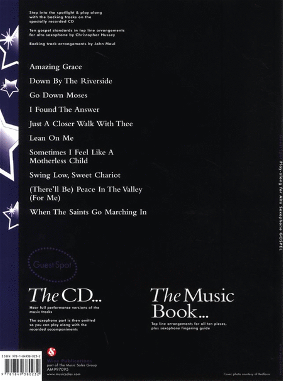 Guest Spot: Gospel Alto Saxophone scores gallery preview page 2