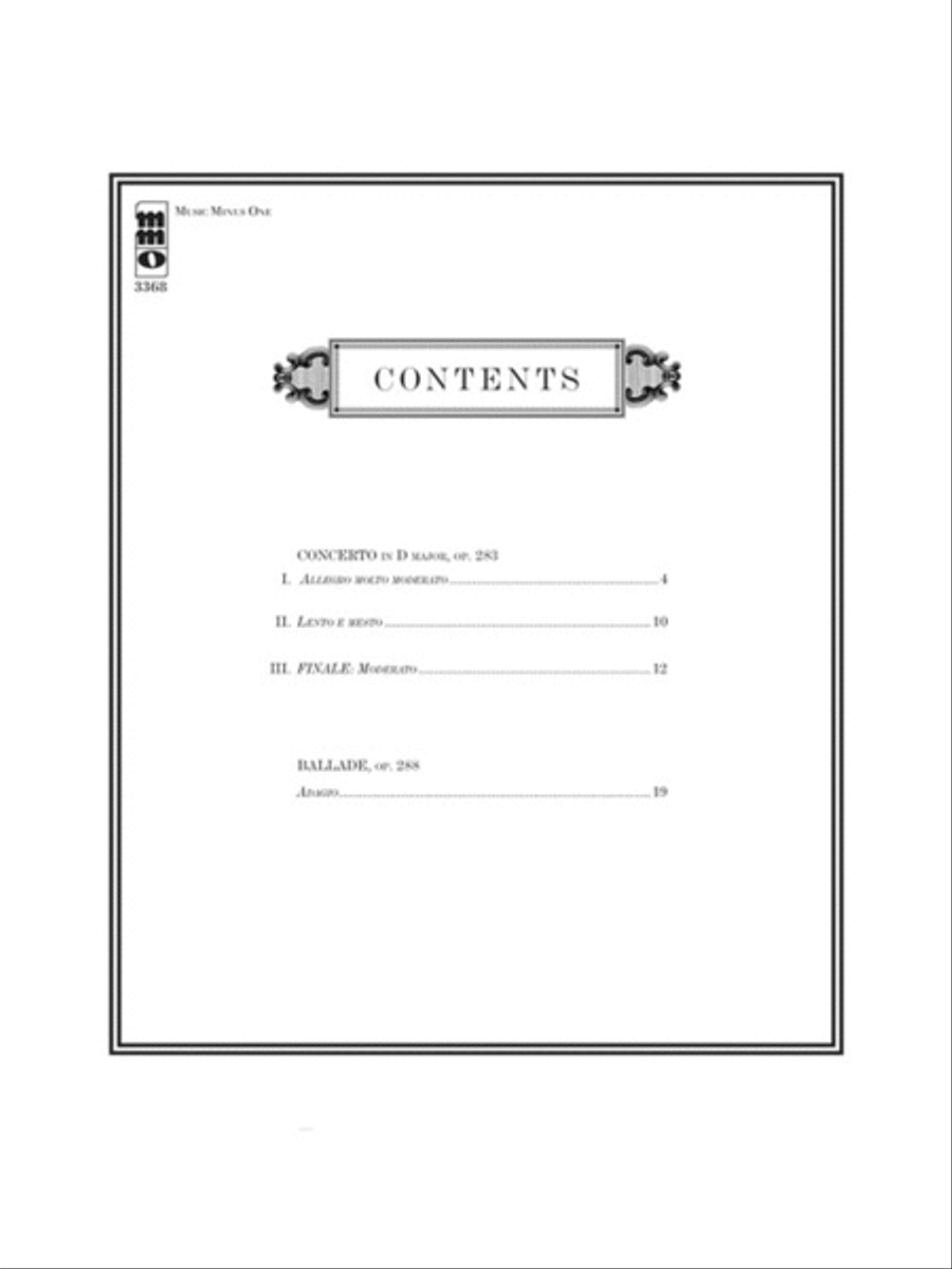 Reinecke – Concerto for Flute & Orchestra & Ballade for Flute & Orchestra Flute scores gallery preview page 2