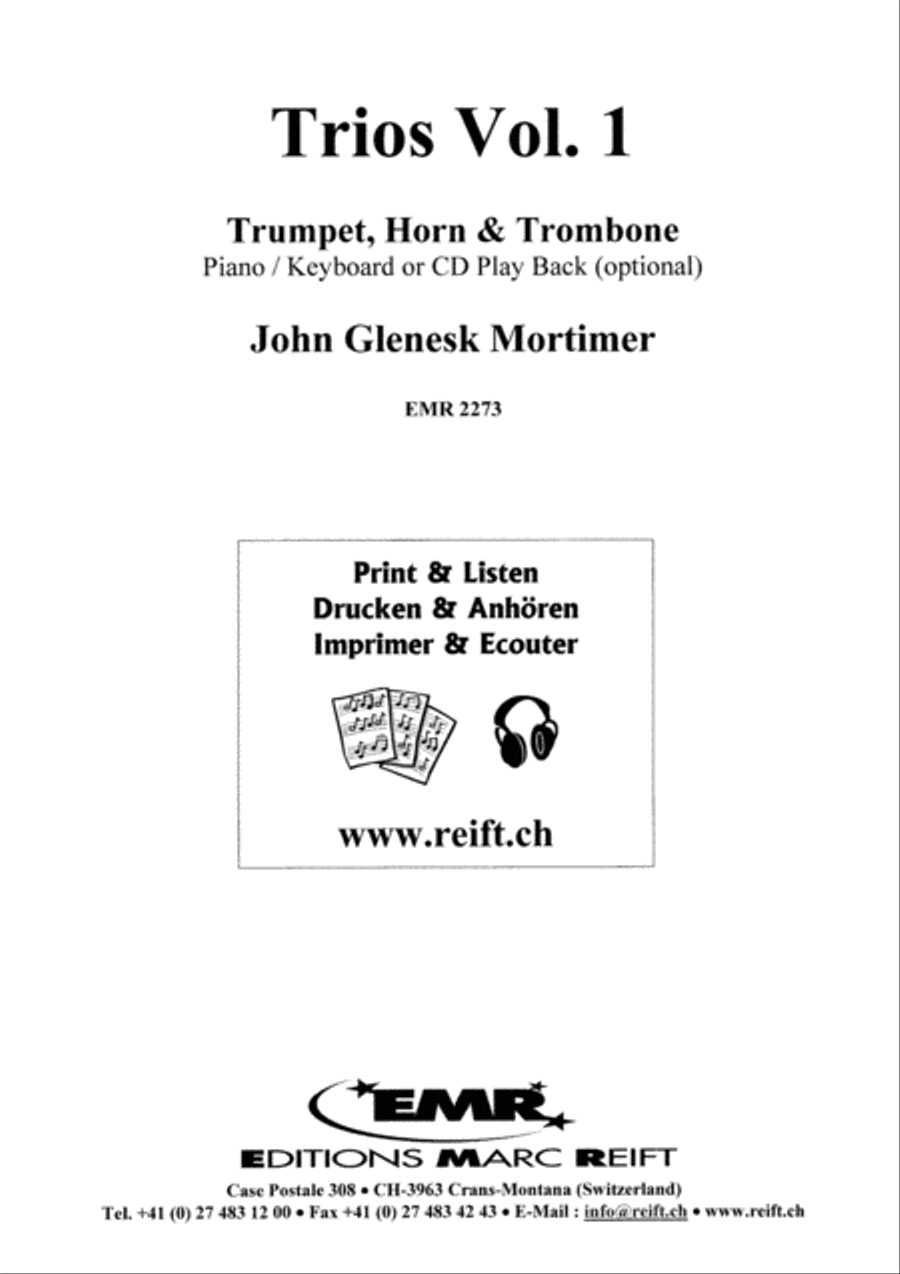 Trios Vol. 1 Cornet scores gallery preview page 2