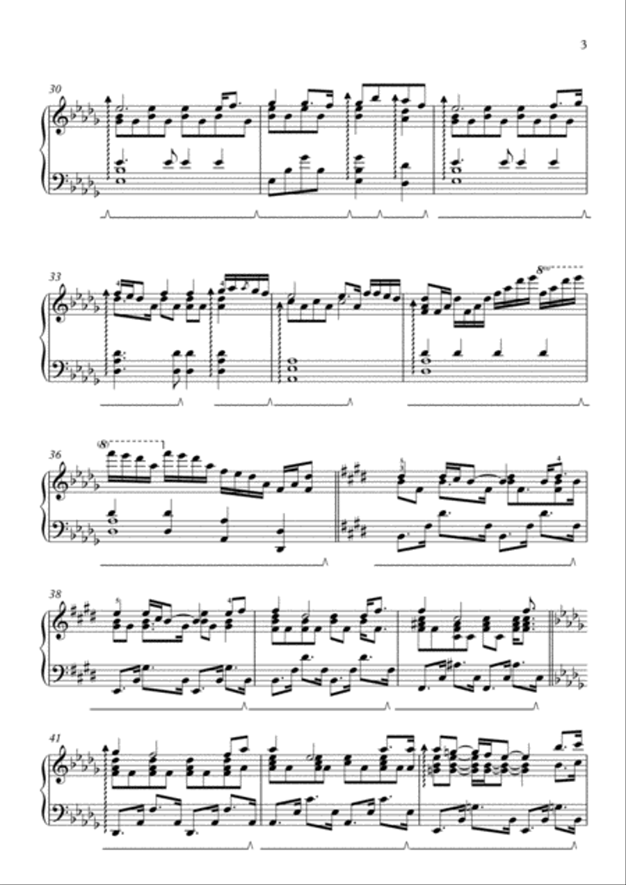 (Everything I Do) I Do It For You Voice scores gallery preview page 3