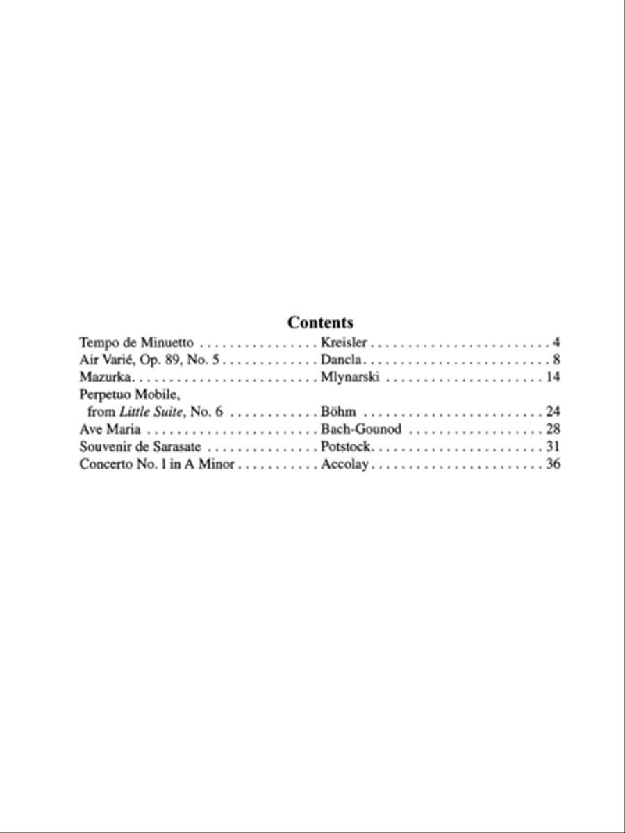 Solos for Young Violinists, Volume 3 Violin Solo scores gallery preview page 2