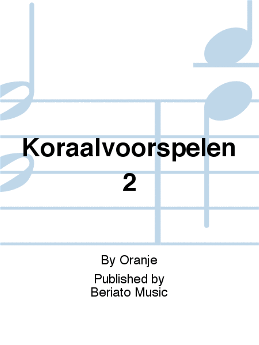 Koraalvoorspelen 2 Organ scores gallery preview page 1