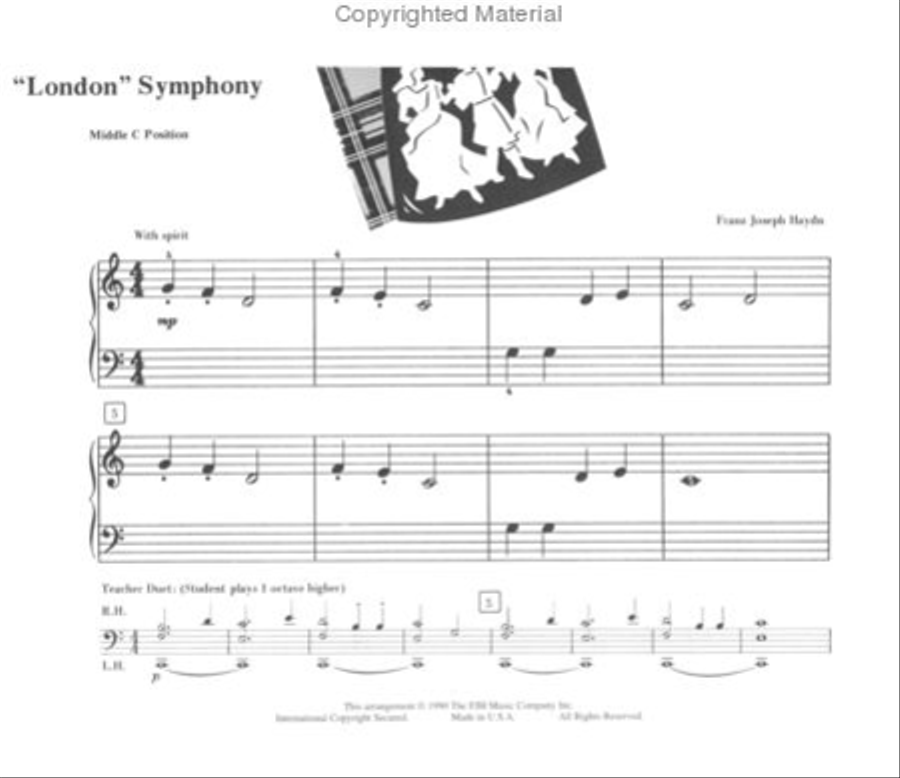 PreTime® Piano Classics Piano Method scores gallery preview page 3