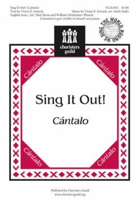 Book cover for Sing It Out! (Cantalo)