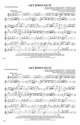 Get Down on It: Flute
