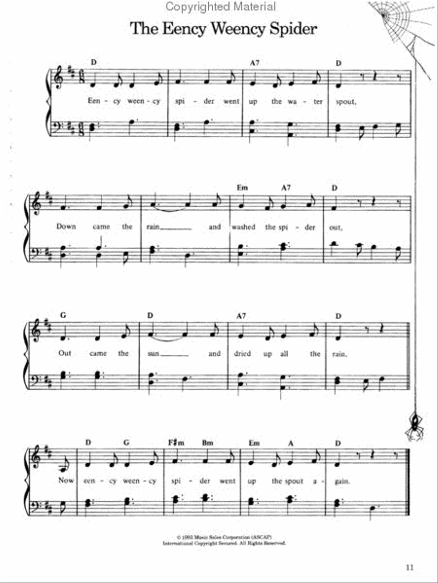 The Library of Children's Song Classics Piano, Vocal, Guitar scores gallery preview page 4