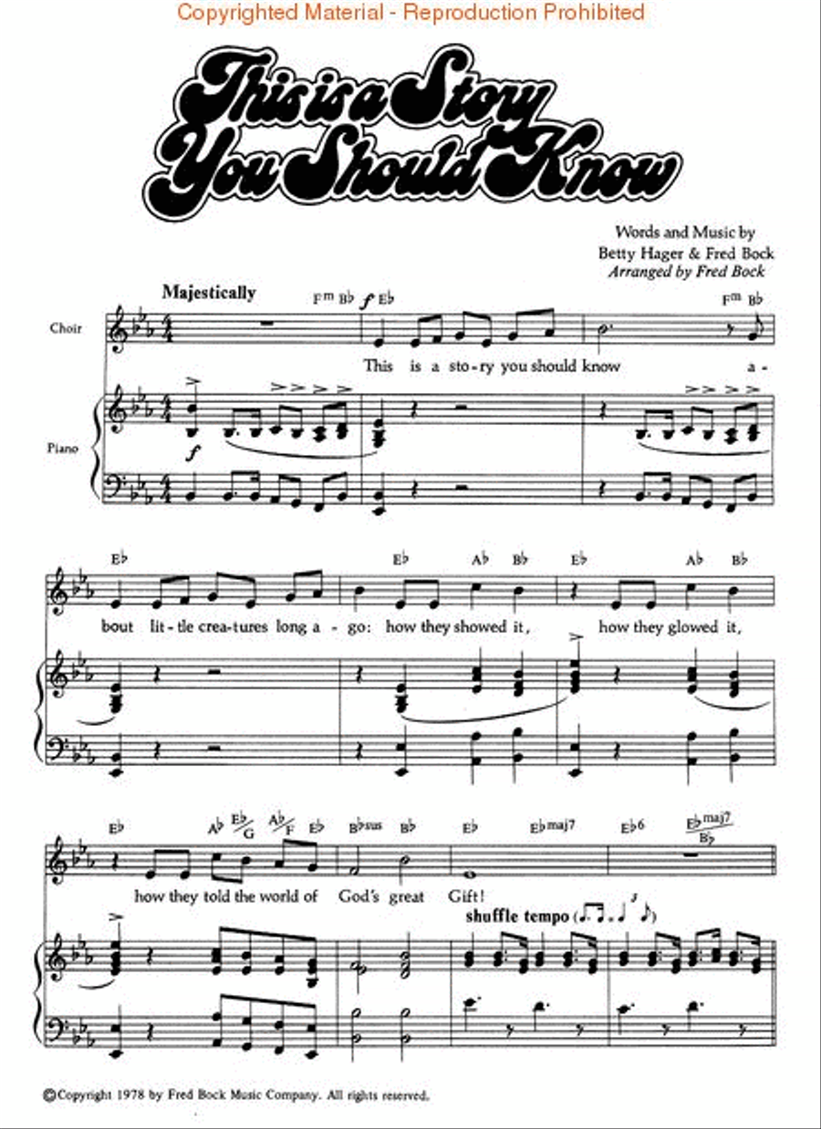 Angels, Lambs, Ladybugs & Fireflies Children's Choir scores gallery preview page 2
