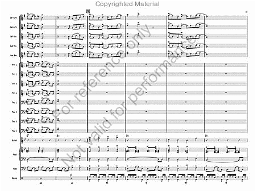 Mucho Macho Jazz Ensemble scores gallery preview page 12
