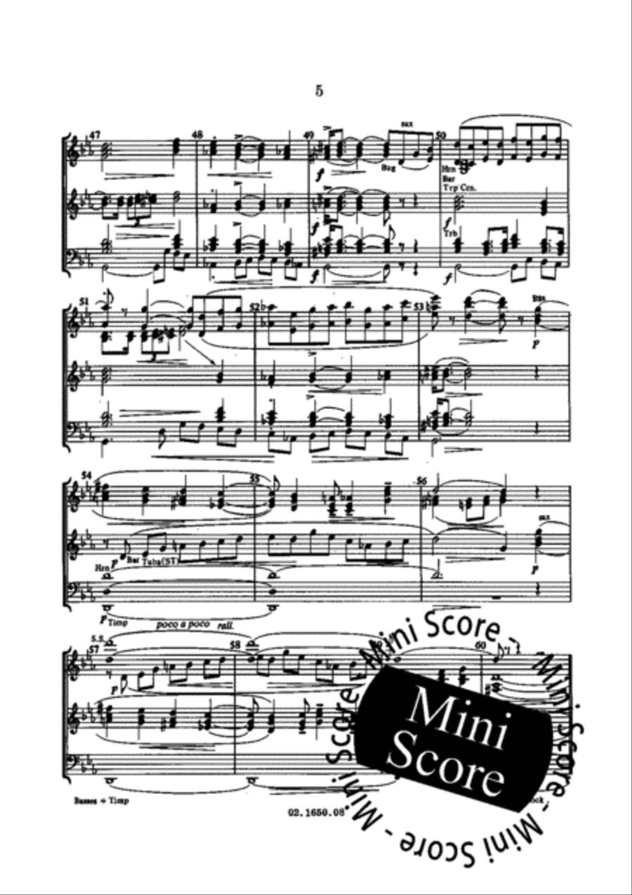 Concertsuite voor Fanfare Concert Band scores gallery preview page 9