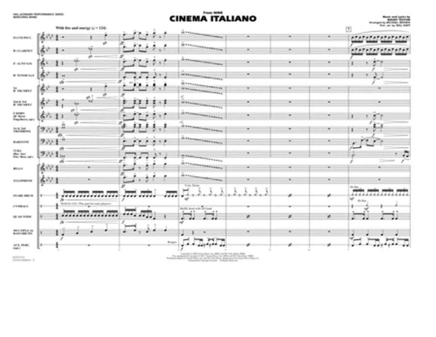 Cinema Italiano (from Nine) - Full Score