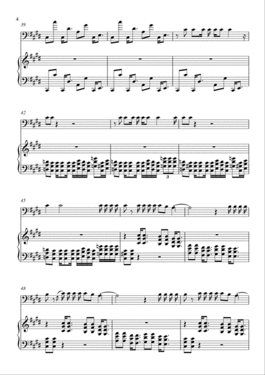 One Step Closer Double Bass scores gallery preview page 4
