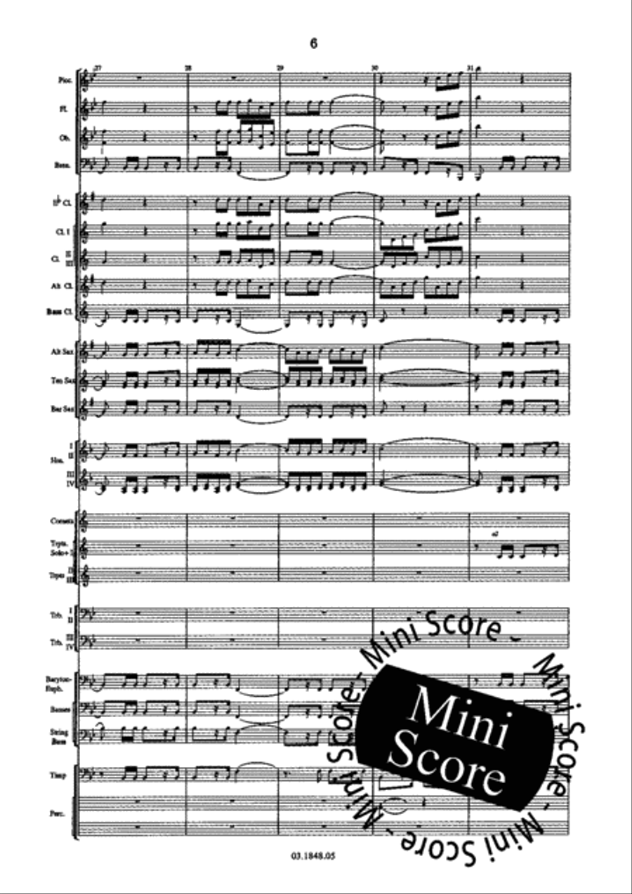 Summa Cum Laude Concert Band scores gallery preview page 12