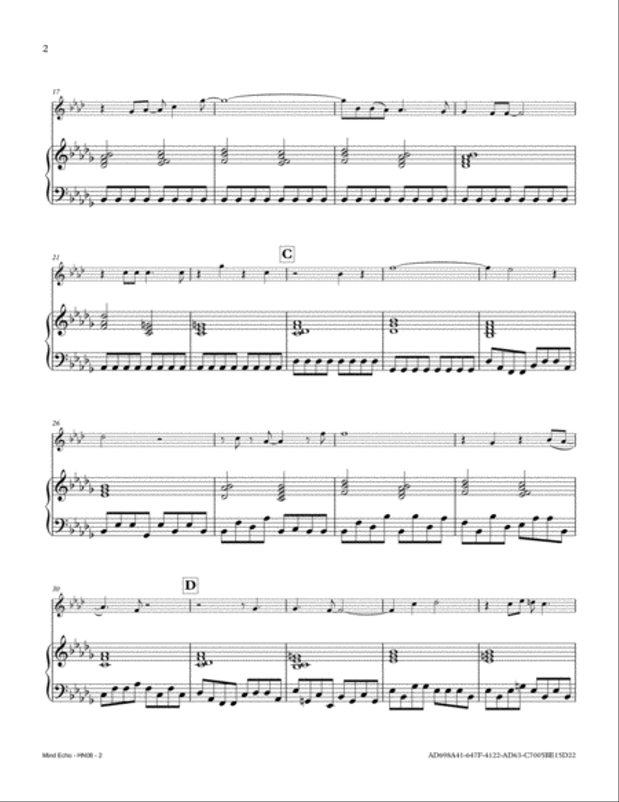 Mind Echo Horn scores gallery preview page 2
