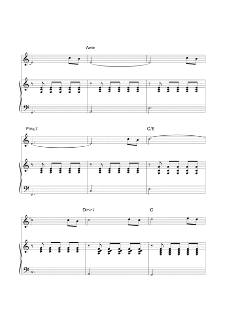 Immagini di un giorno Immagini di un giorno Piano, Vocal, Guitar scores gallery preview page 3