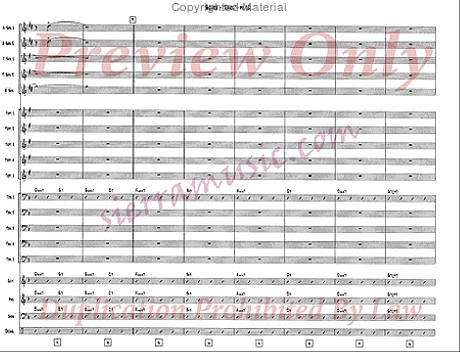 Carl Carl Jazz Ensemble scores gallery preview page 13