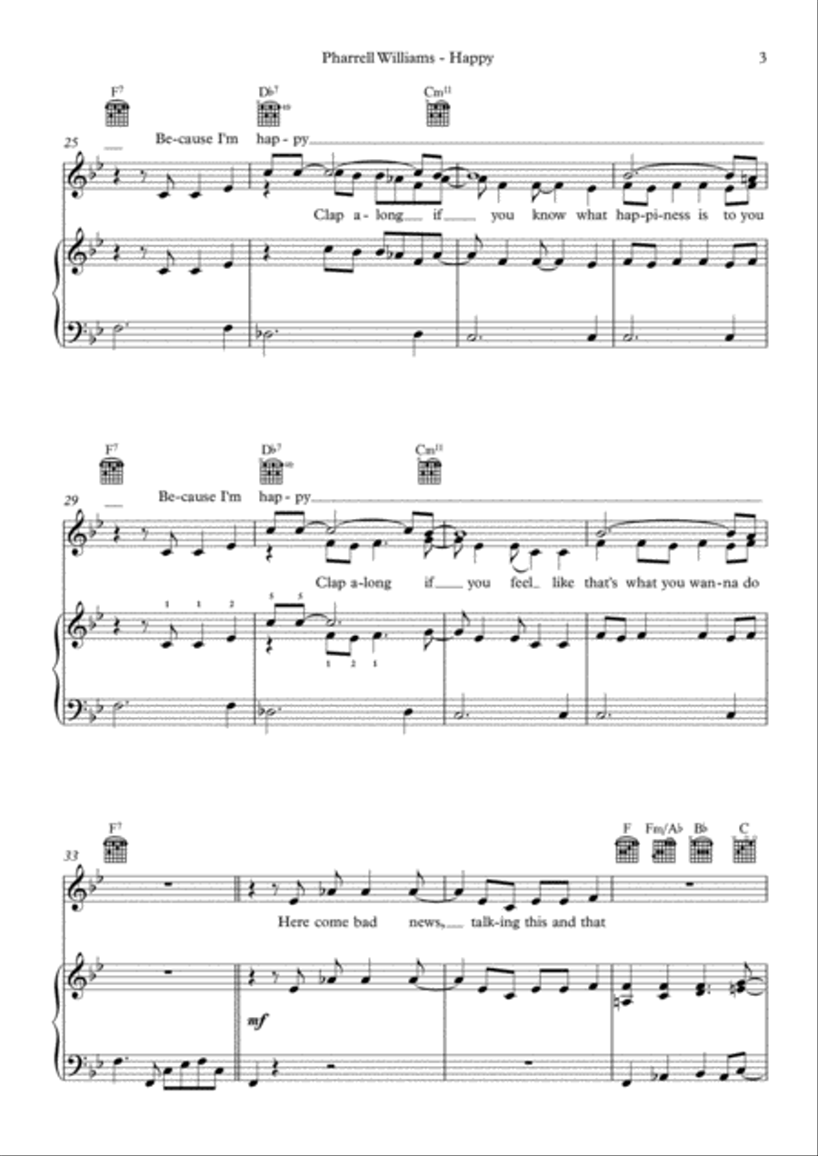 Happy Voice scores gallery preview page 3