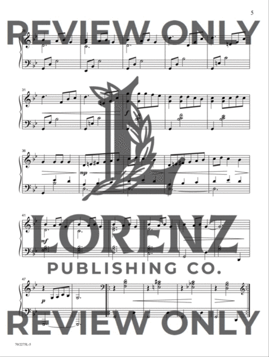 Christmas at the Keyboard Piano Solo scores gallery preview page 6