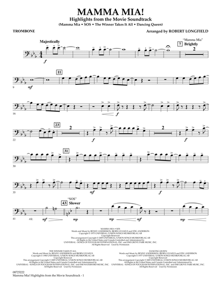Mamma Mia! - Highlights from the Movie Soundtrack - Trombone