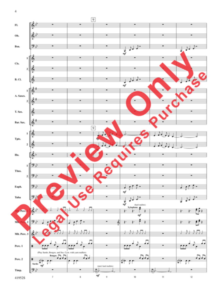 Furaha! Concert Band scores gallery preview page 4