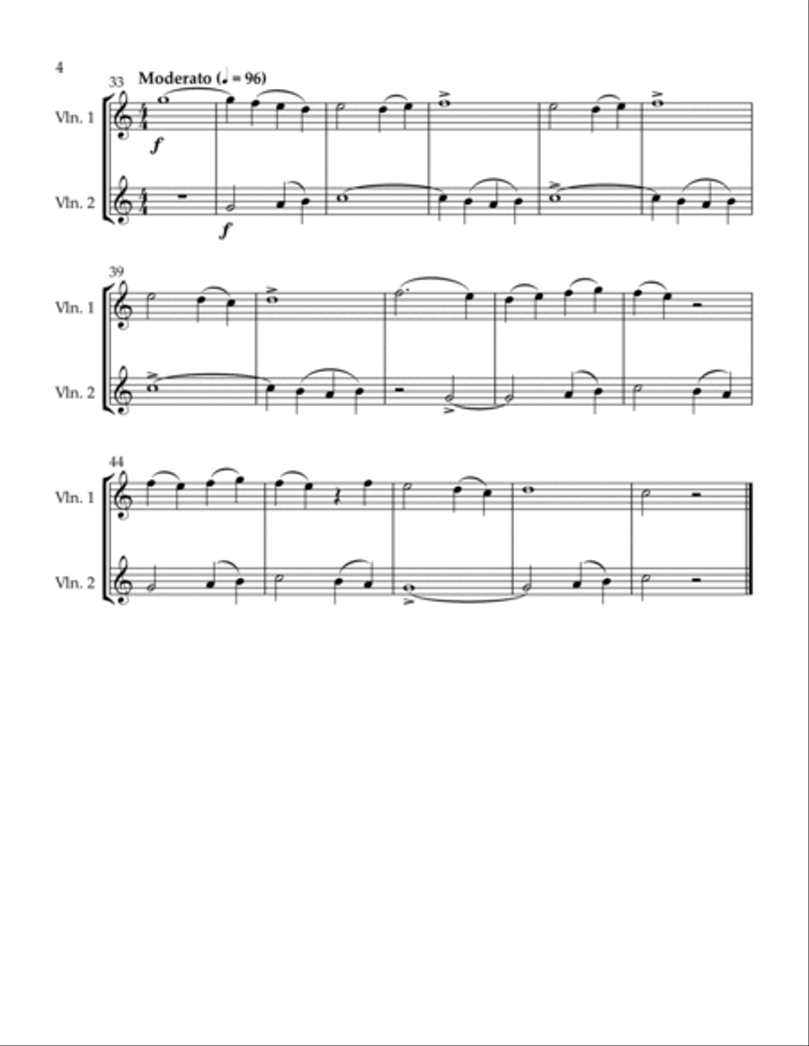 3 Conversations String Duet scores gallery preview page 4