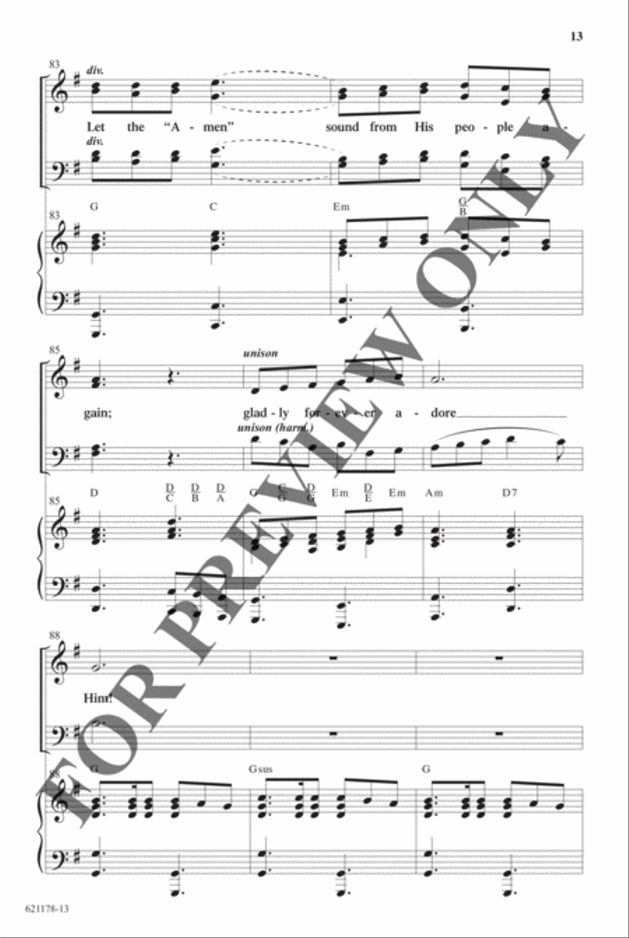 Well Seasoned Praise 4 - Choral Book Choir scores gallery preview page 14