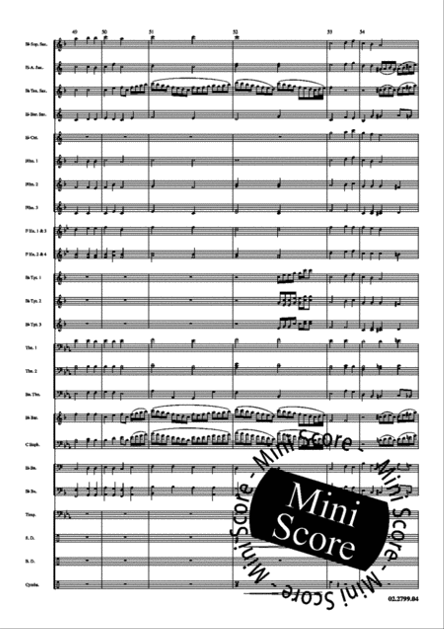 Deep Harmony Fanfare Band scores gallery preview page 12