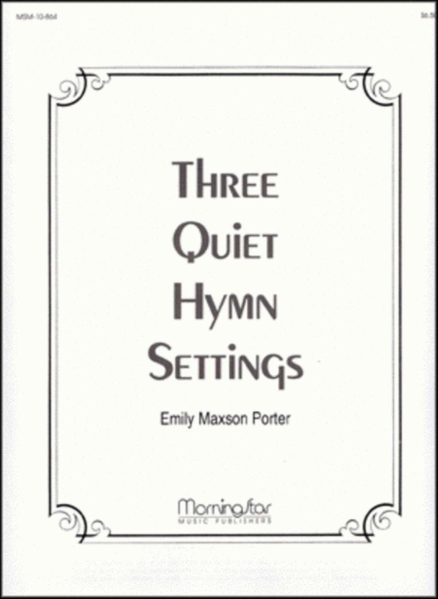 Three Quiet Hymn Settings Organ scores gallery preview page 1