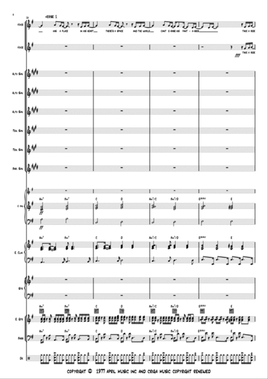 Fantasy Jazz Ensemble scores gallery preview page 4