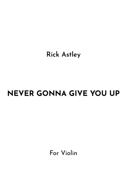 Never Gonna Give You Up