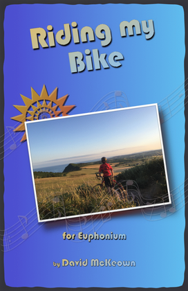 Book cover for Riding My Bike for Euphonium Duet