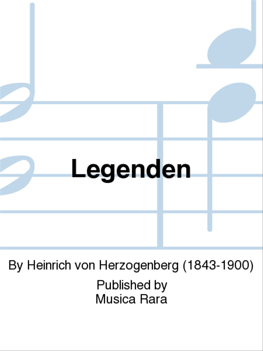 Legends Op. 62