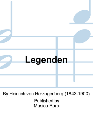 Book cover for Legends Op. 62