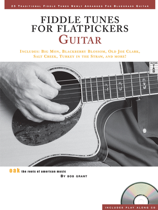 Book cover for Fiddle Tunes for Flatpickers – Guitar