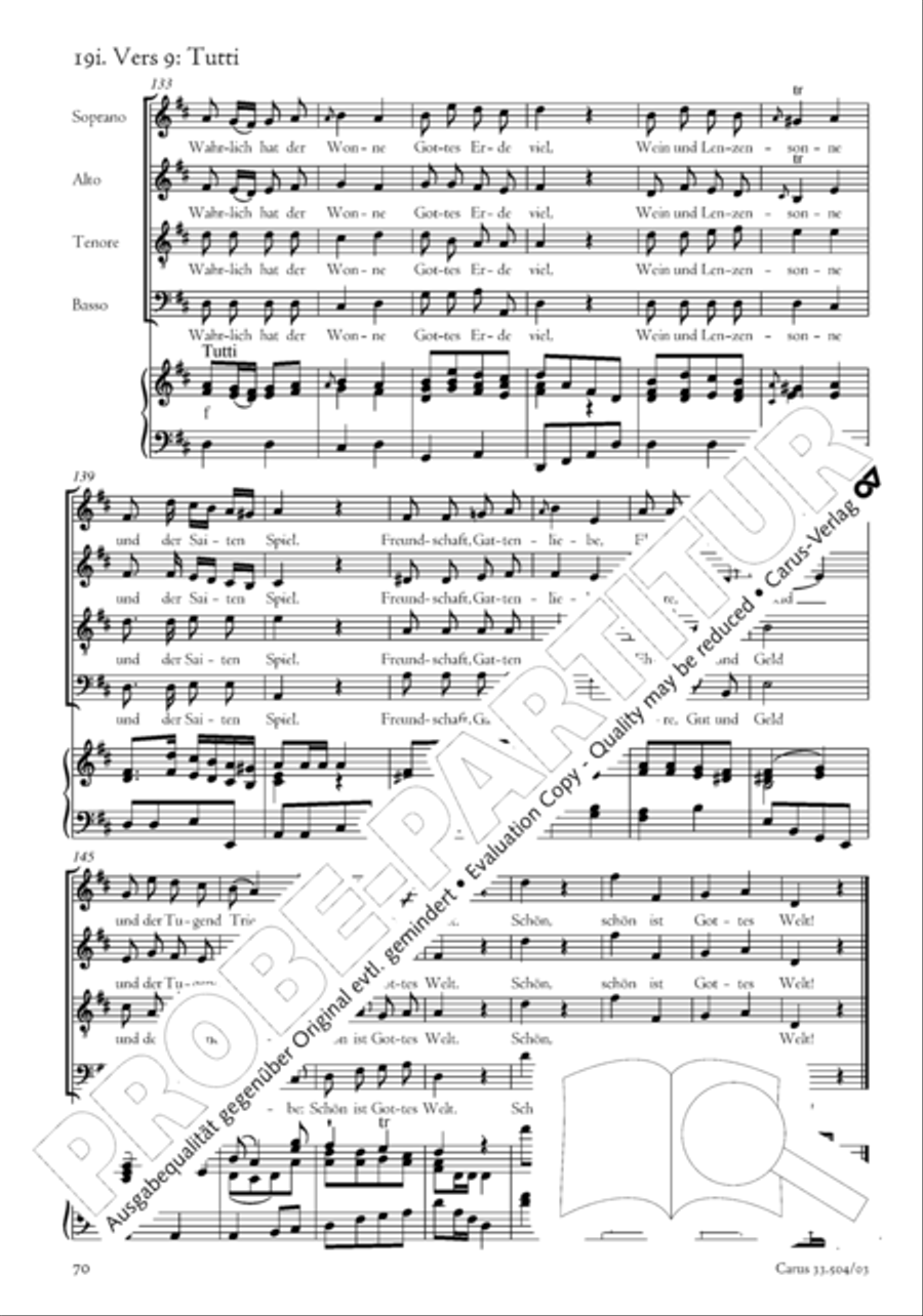Dank-Hymne der Freundschaft 4-Part scores gallery preview page 71