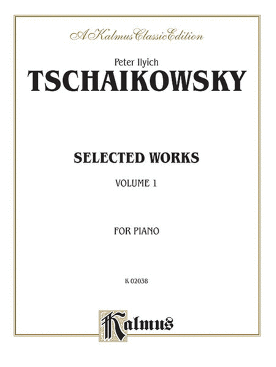Selected Works, Volume 1 Piano Solo scores gallery preview page 1