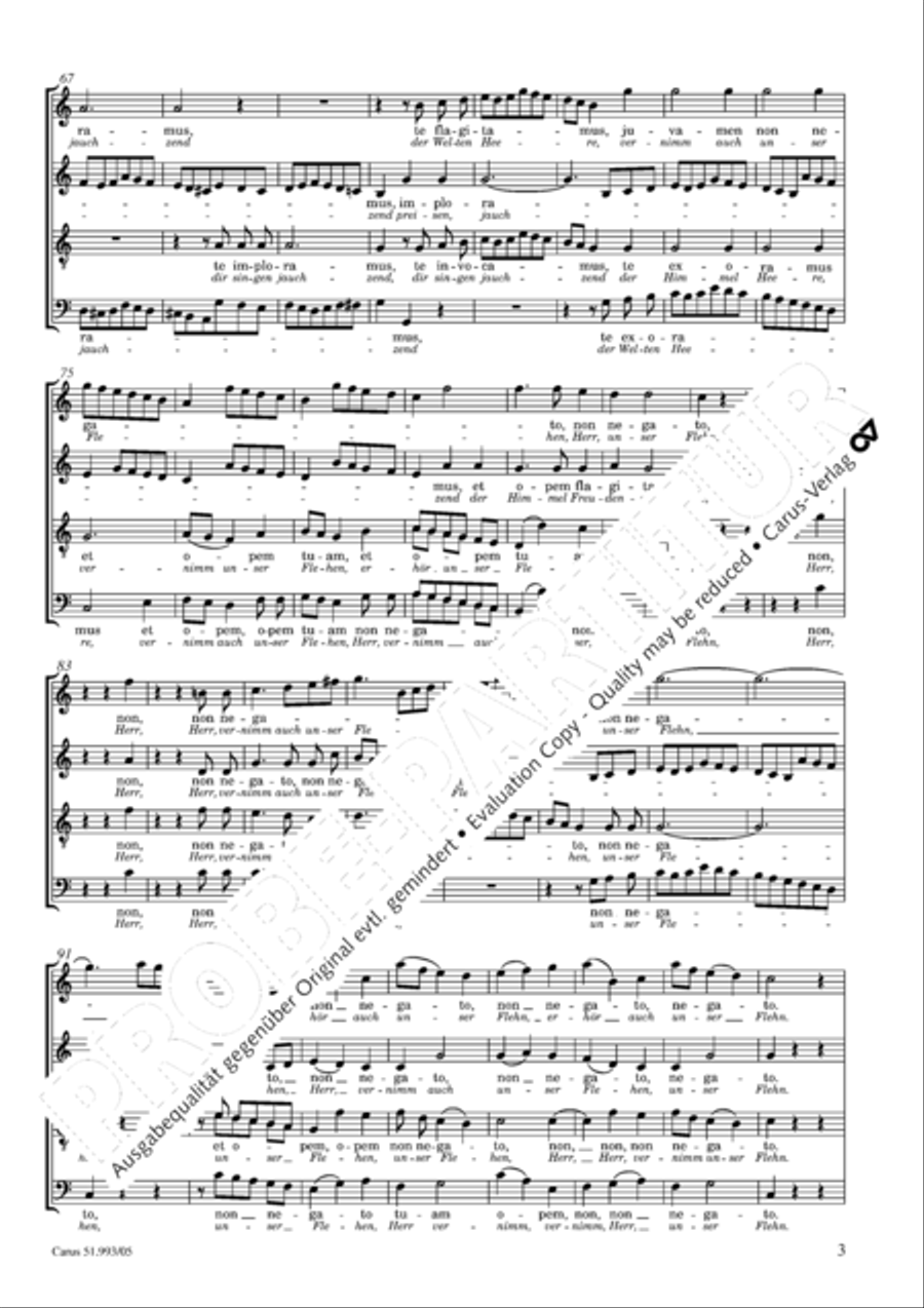 O Jesu, te invocamus O Jesu, te invocamus 4-Part scores gallery preview page 4