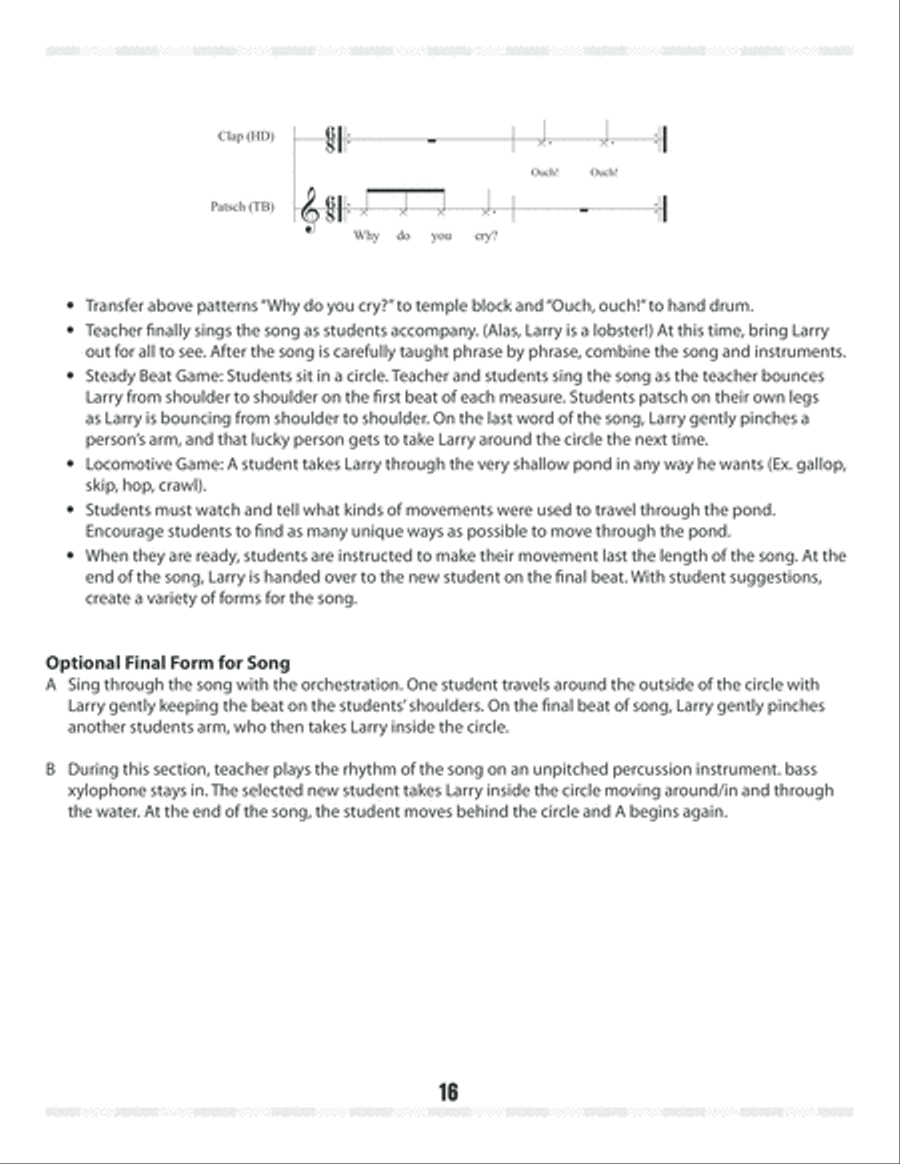 Games, Groups, and Gems CD scores gallery preview page 8