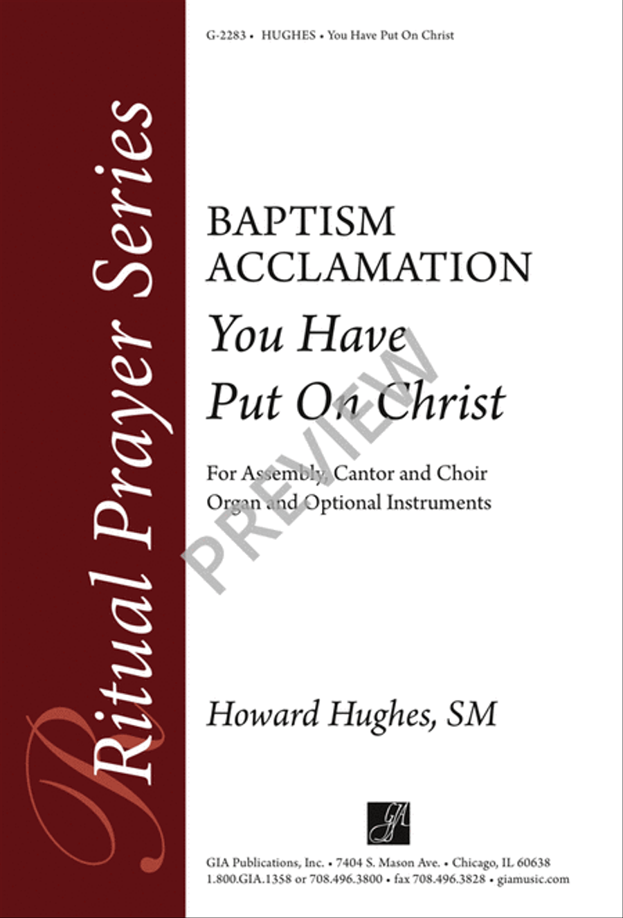 You Have Put On Christ Unison Choir scores gallery preview page 2