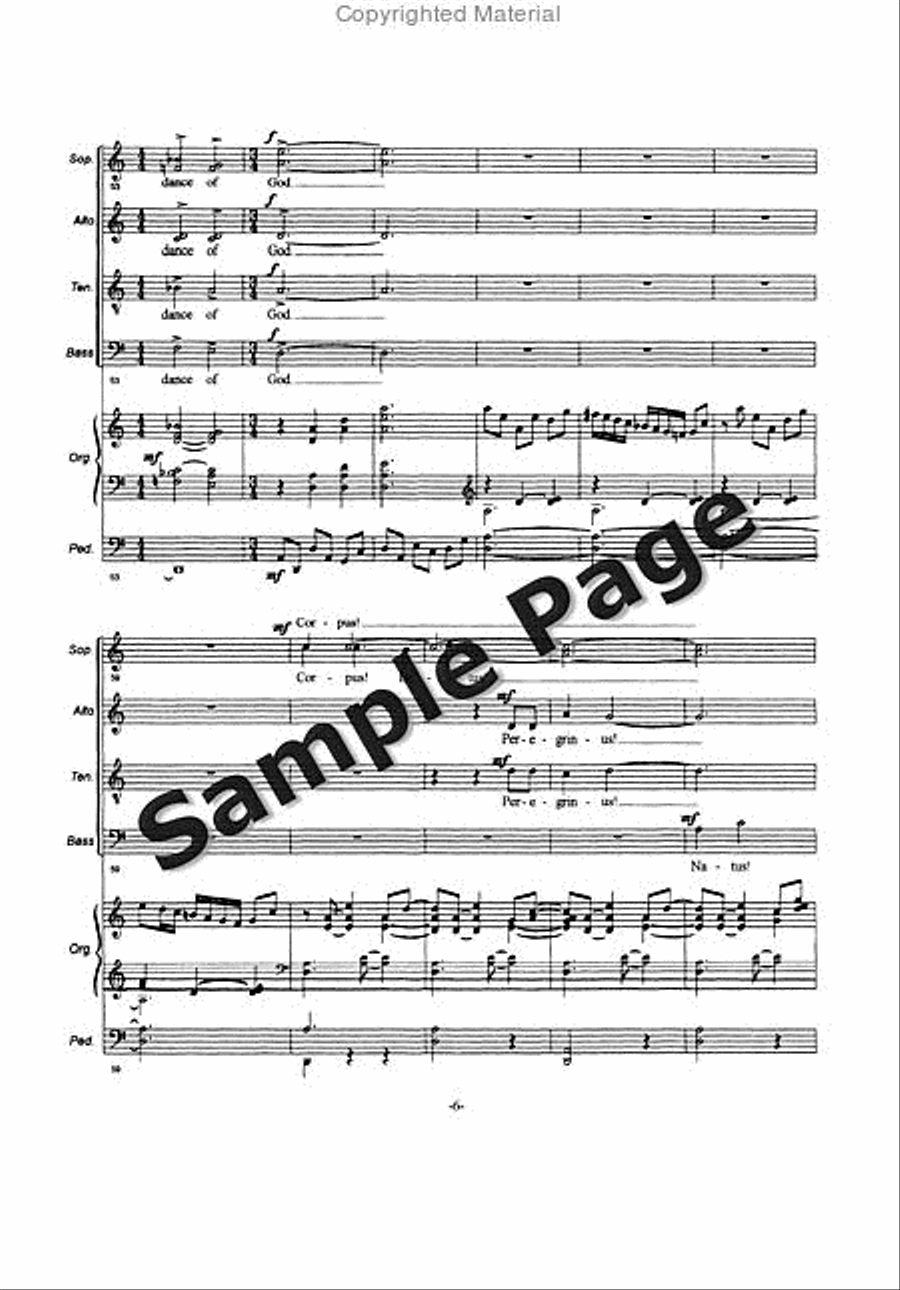 Pilgrim Jesus SSAATTBB scores gallery preview page 11