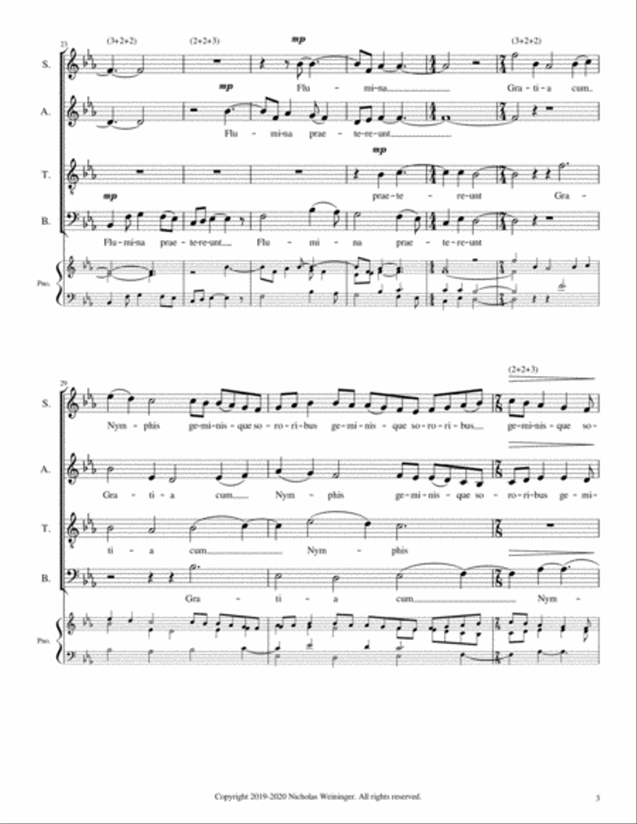Diffugere nives 4-Part scores gallery preview page 5