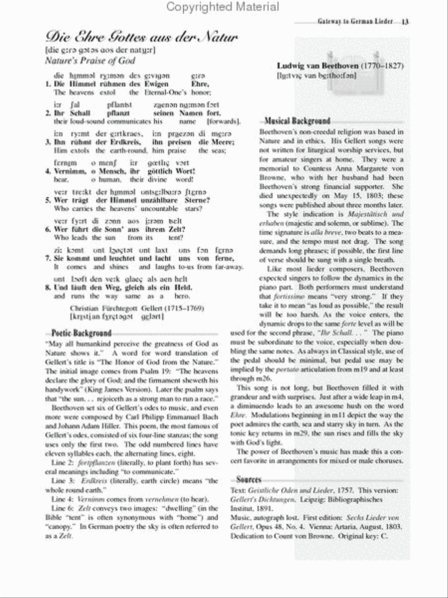Gateway to German Lieder Gateway to German Lieder Voice Solo scores gallery preview page 4