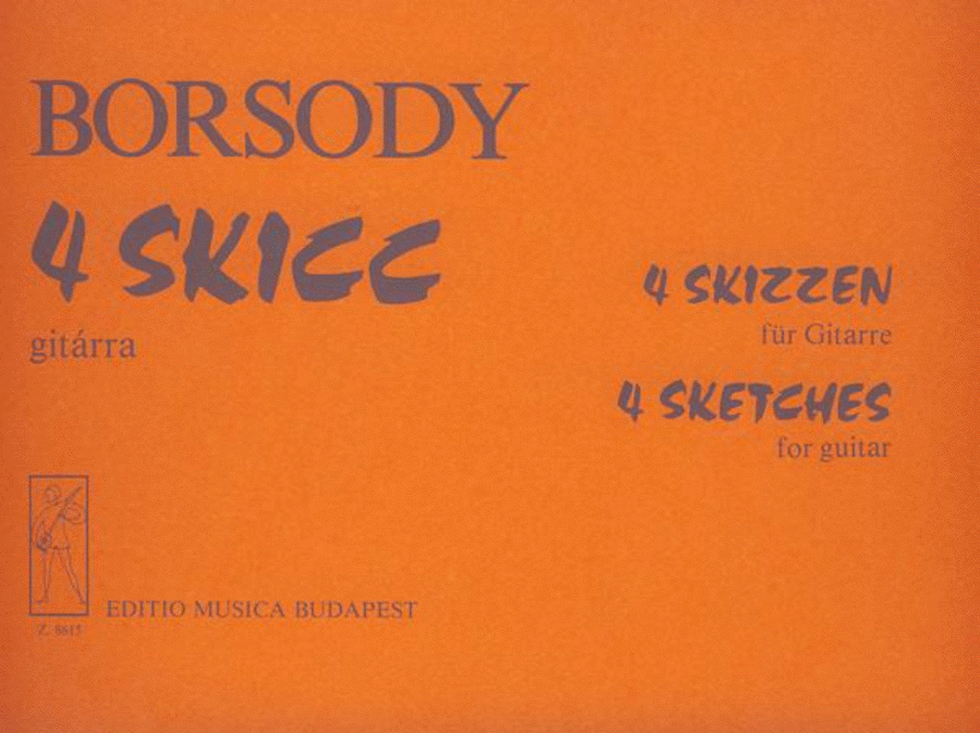 Vier Skizzen Guitar scores gallery preview page 1