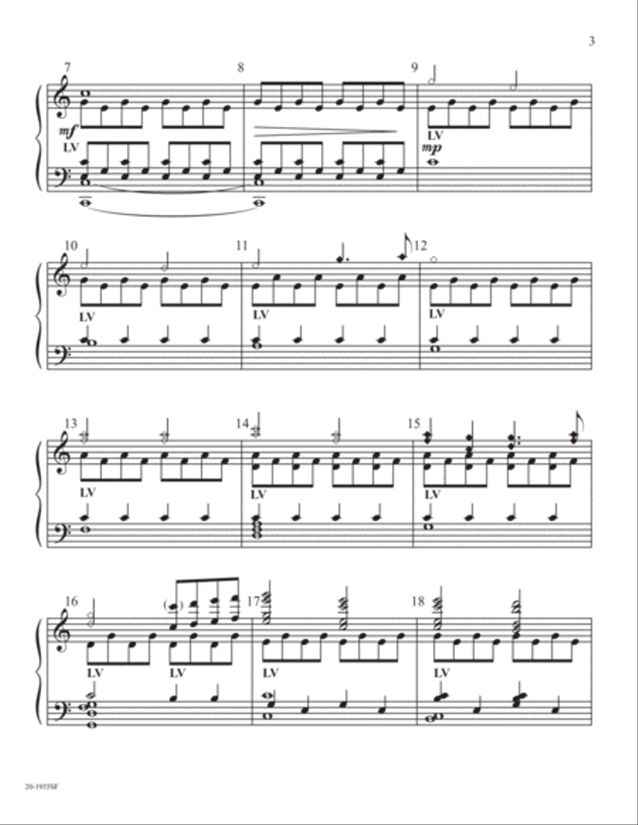 Jesus Loves Me 5-Octaves scores gallery preview page 3