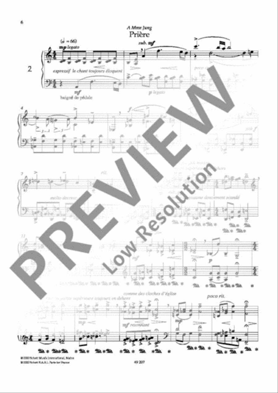Reflexions Piano Solo scores gallery preview page 7
