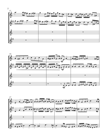 Fugue BWV 947 (sax quartet) image number null